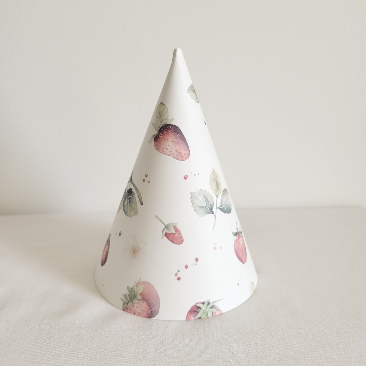 Chapeau / motifs fraise