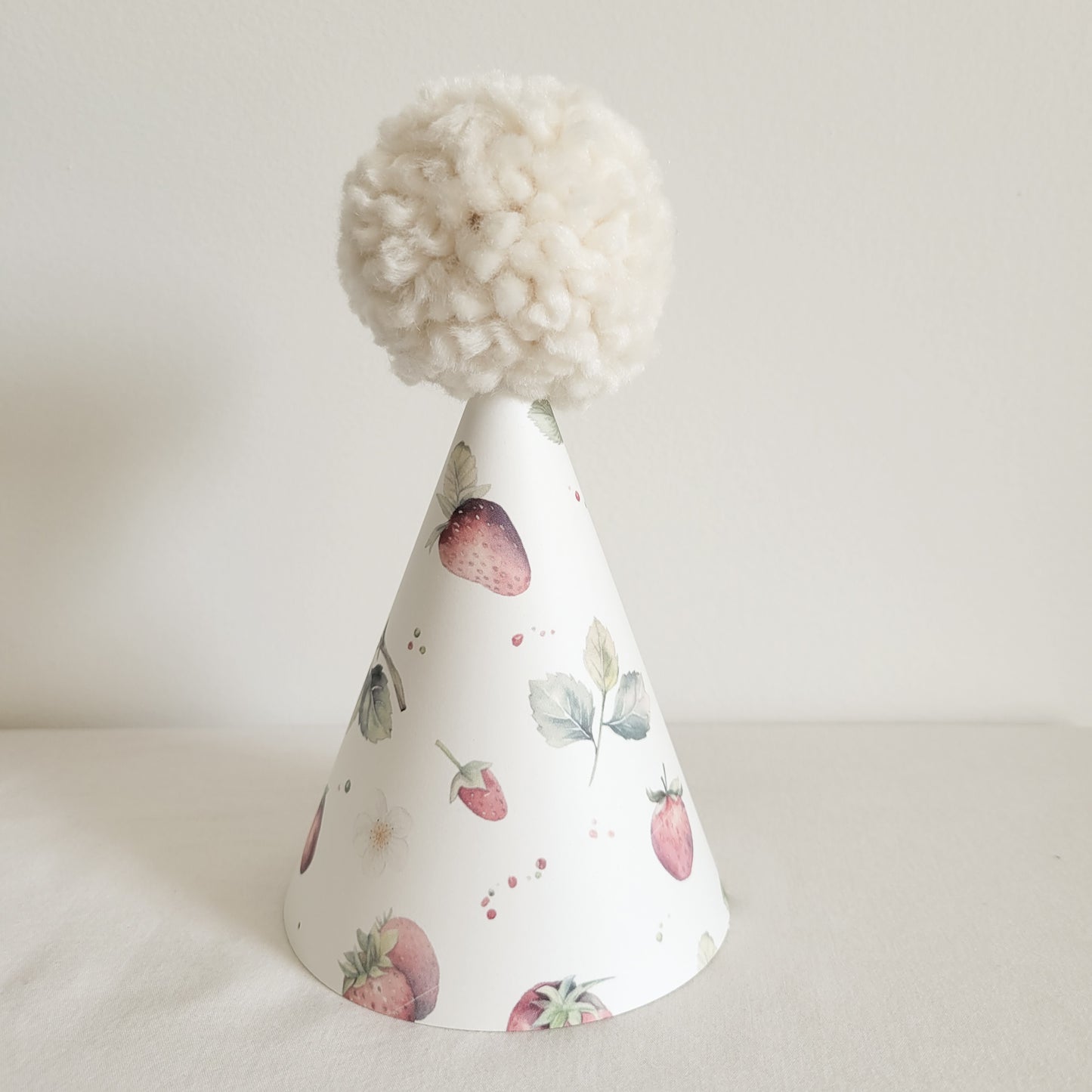 Chapeau / motifs fraise