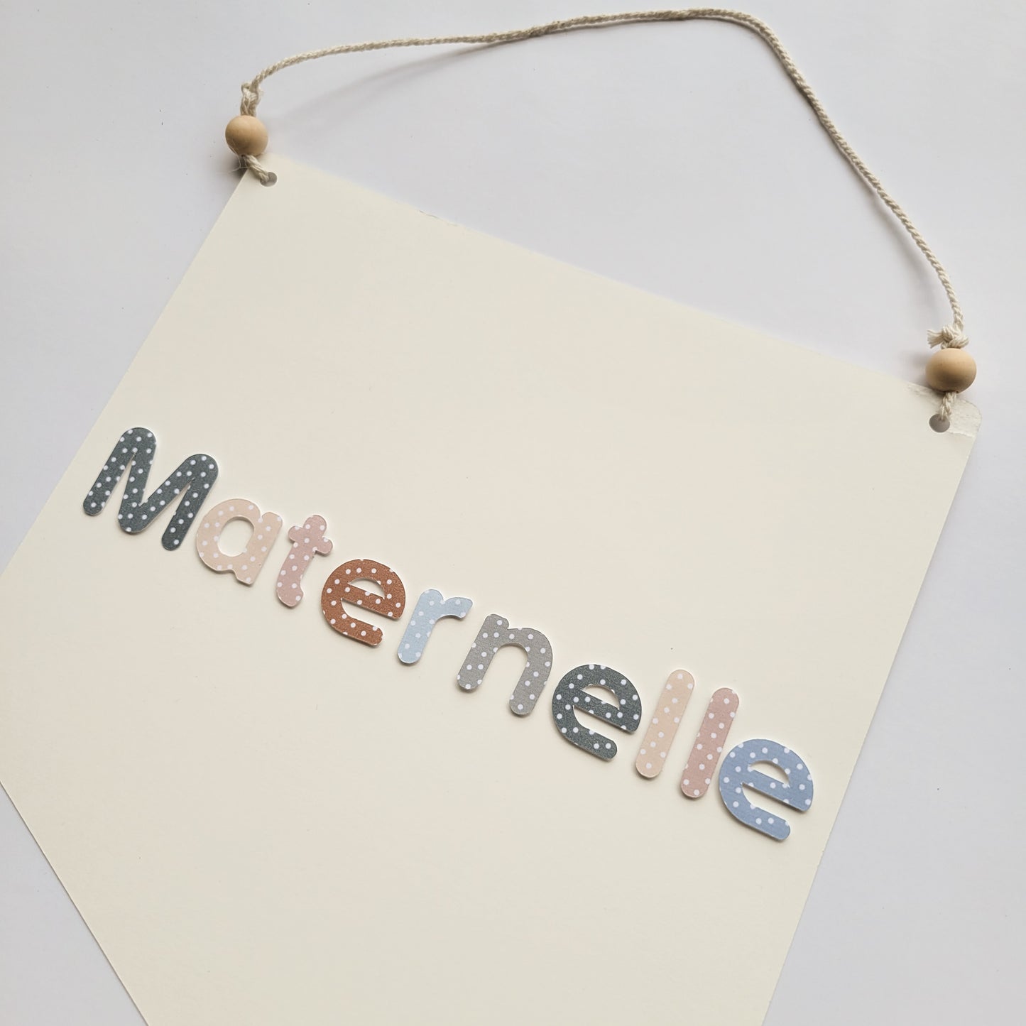 School Banner / Polka Dots