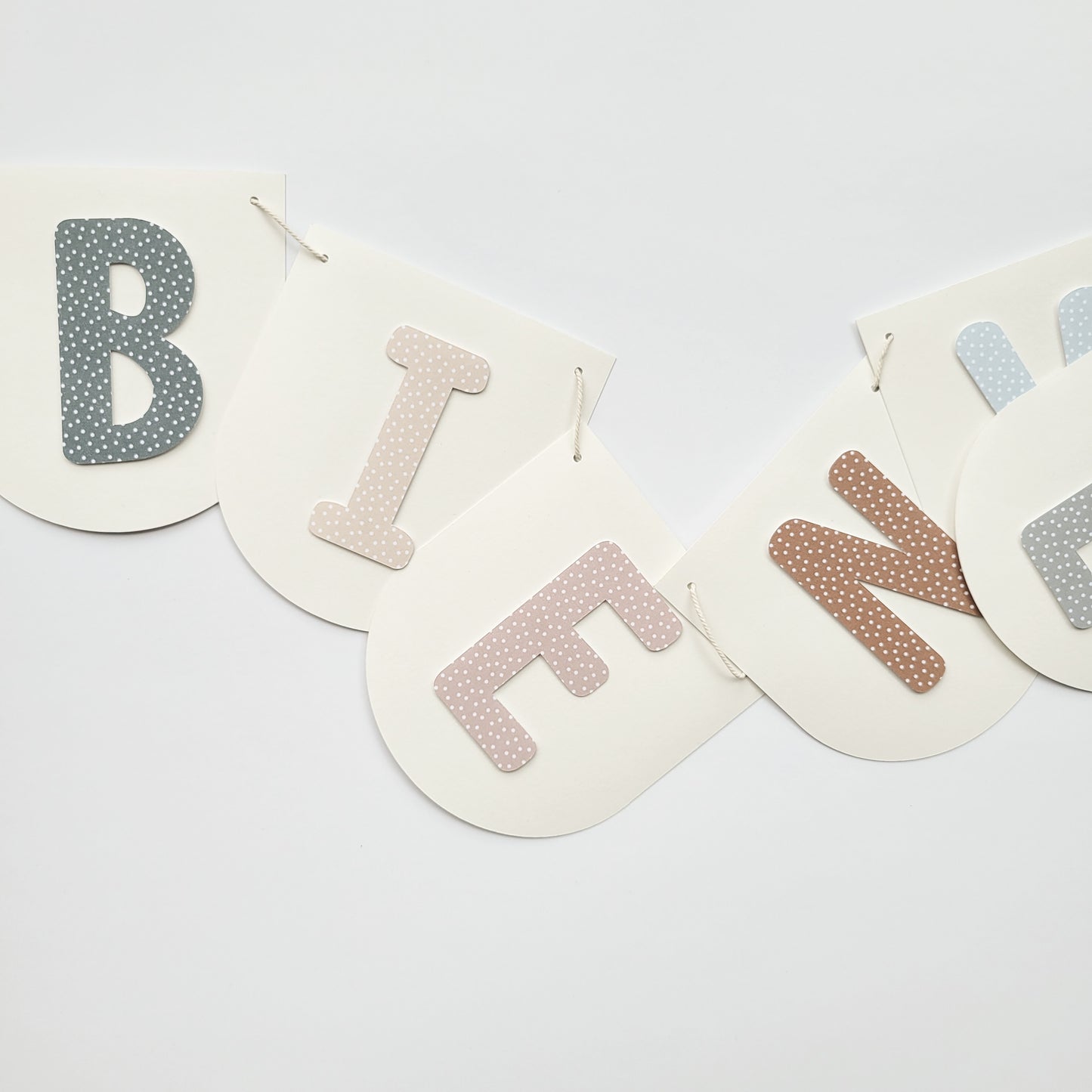 Banderole Bienvenue / Pois
