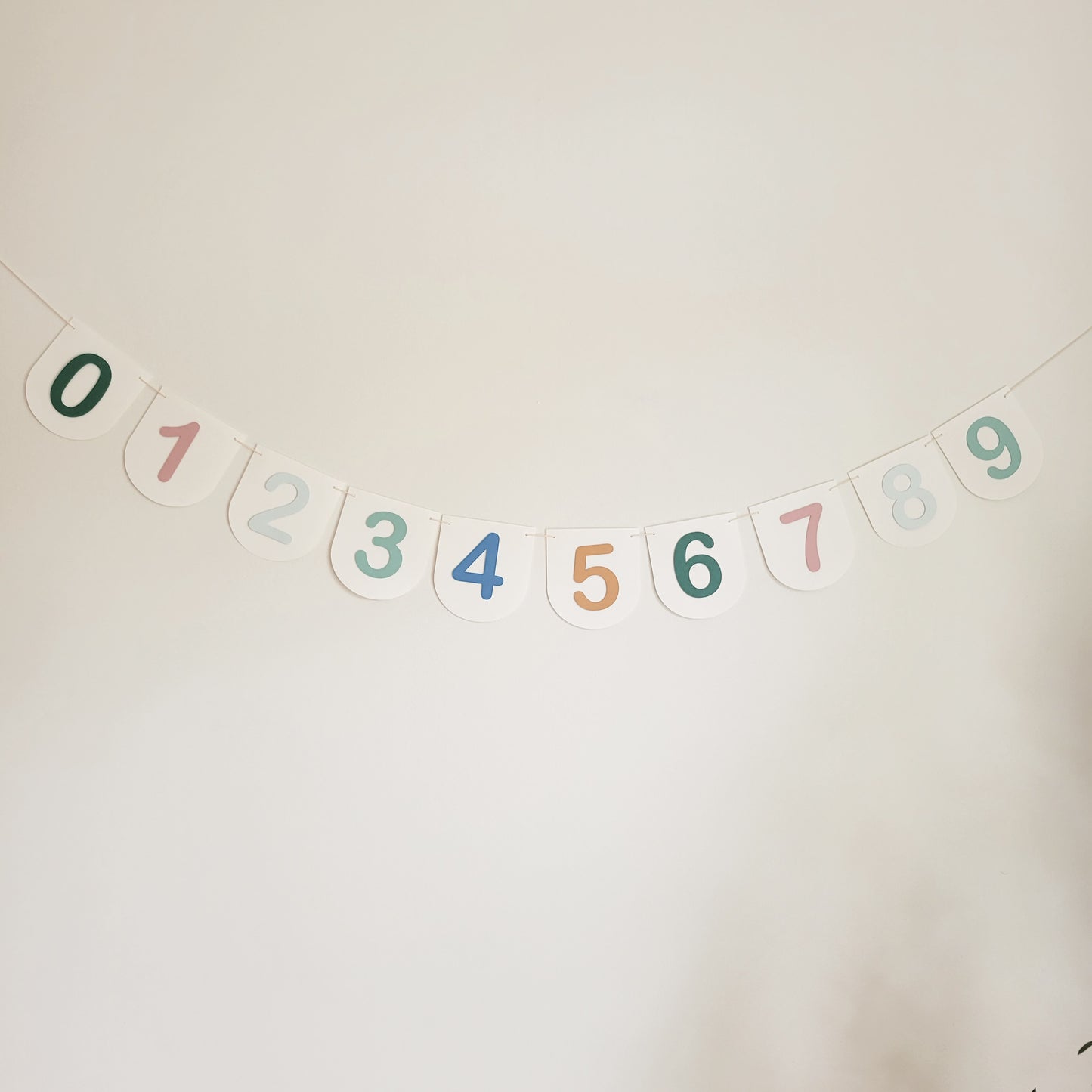 Number banner