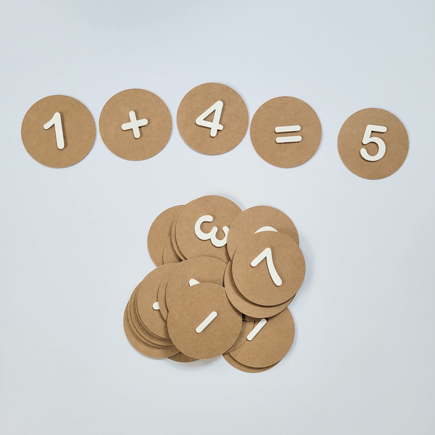 Addition & subtraction learning tablets / Kraft