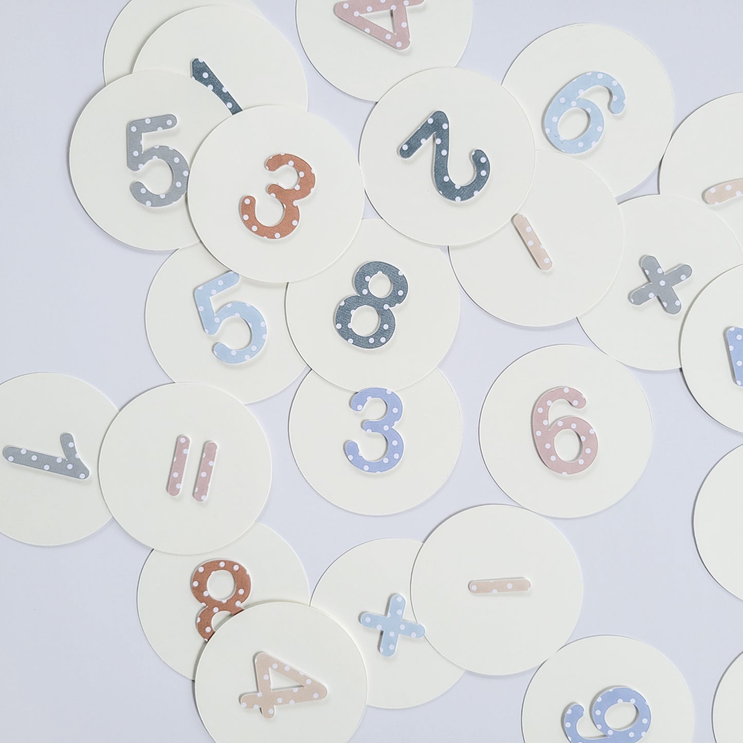 Addition & subtraction learning tablets / Peas