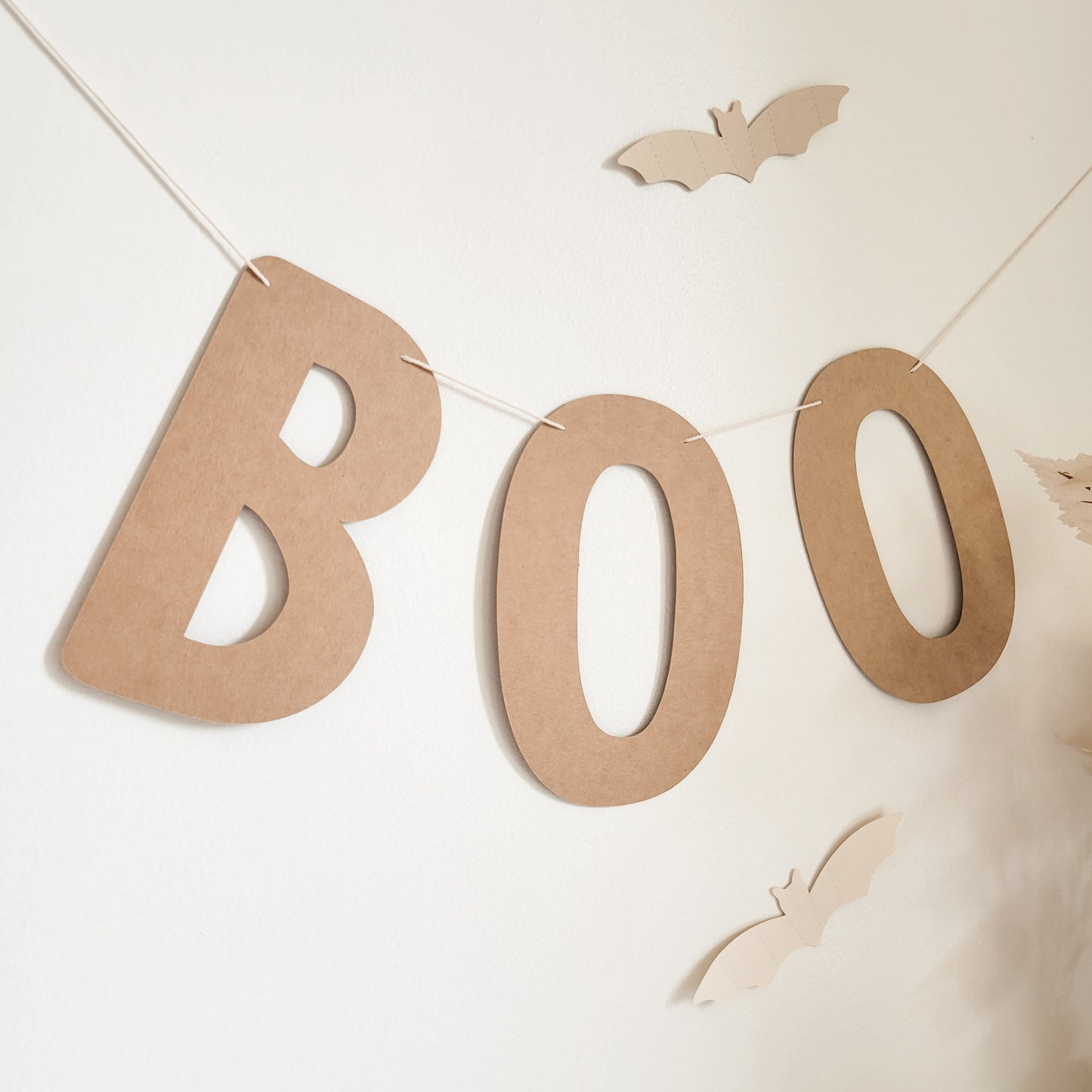 BOO / Kraft Garland