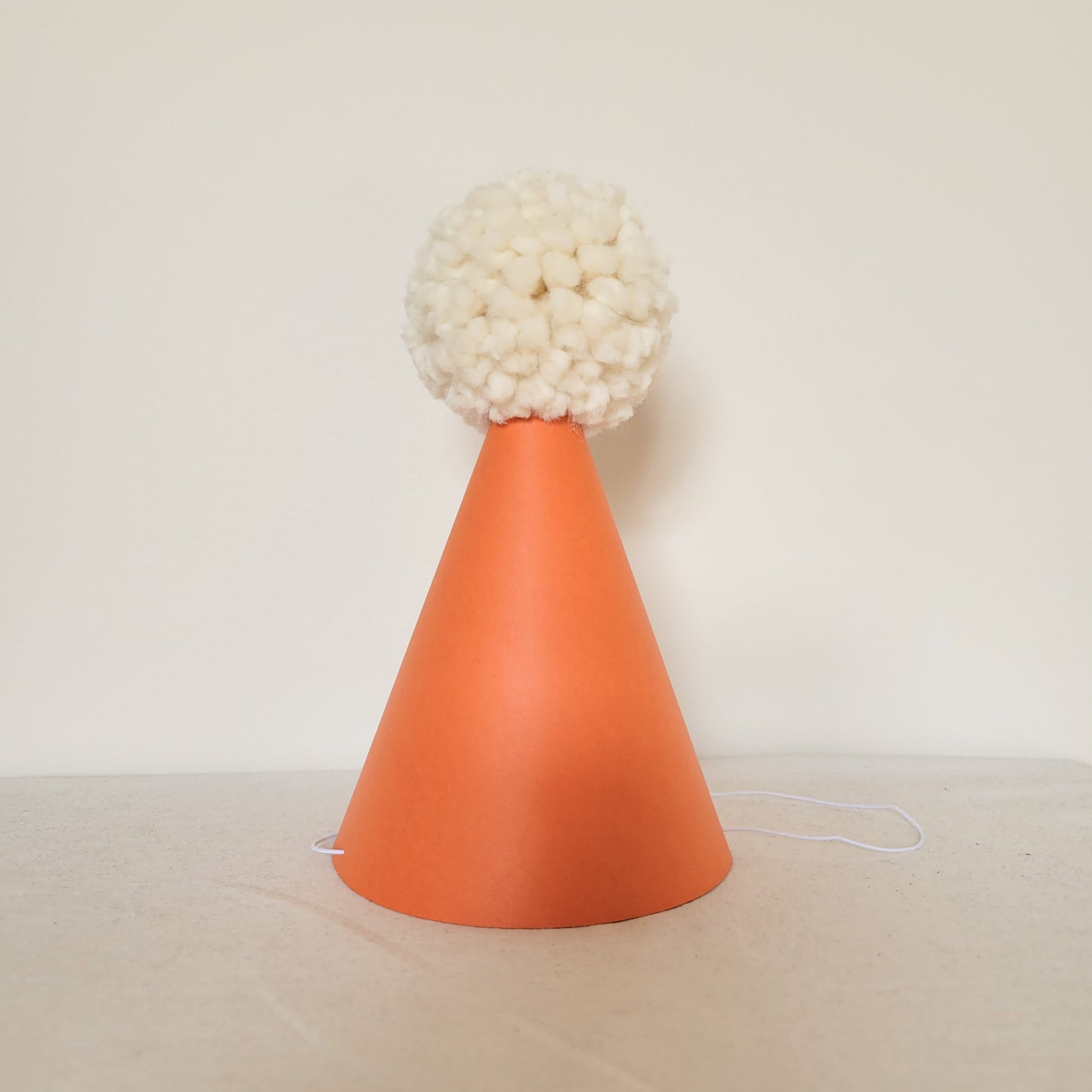 Chapeau de fête Orange / soleil