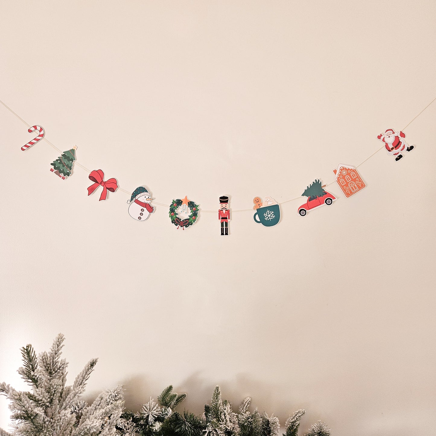 Guirlande décorative Noël / CLASSIQUE