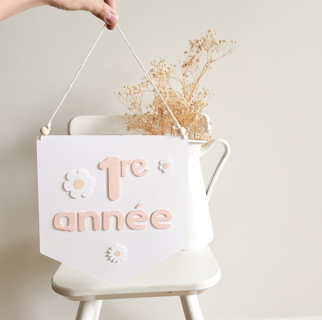 Bannière scolaire / Daisy
