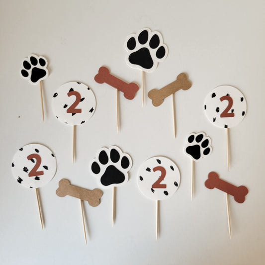 Toppers à Cupcake / Chien