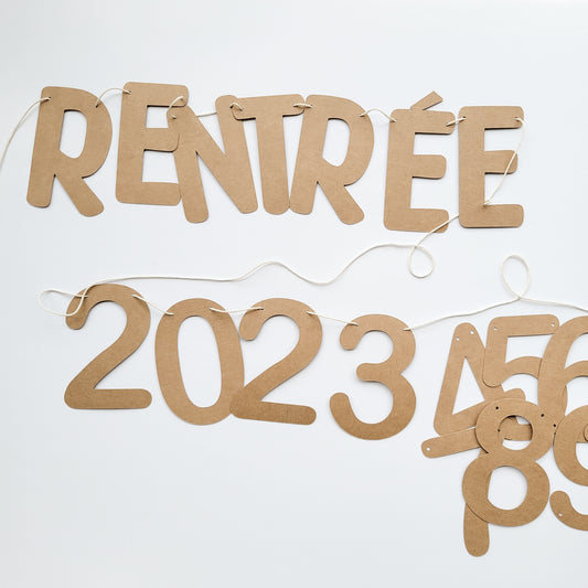 Banderole''RENTRÉE 2023'' (évolutive)