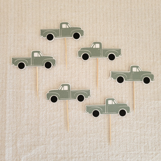 Cupcake Toppers/Truck