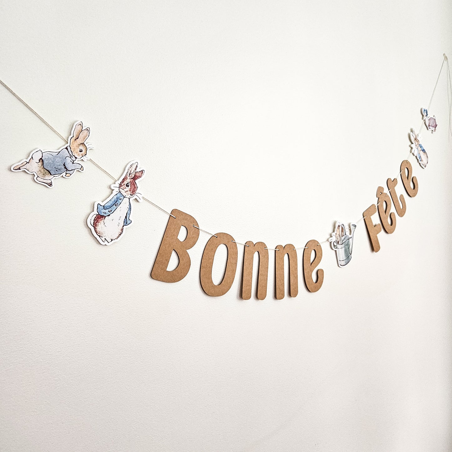 Banderole Bonne Fête / Peter Rabbit