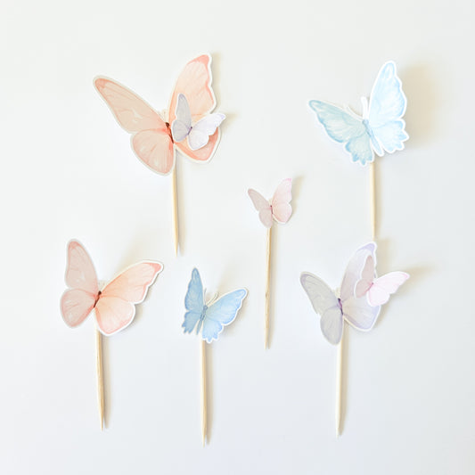 Cupcake Toppers / Butterflies