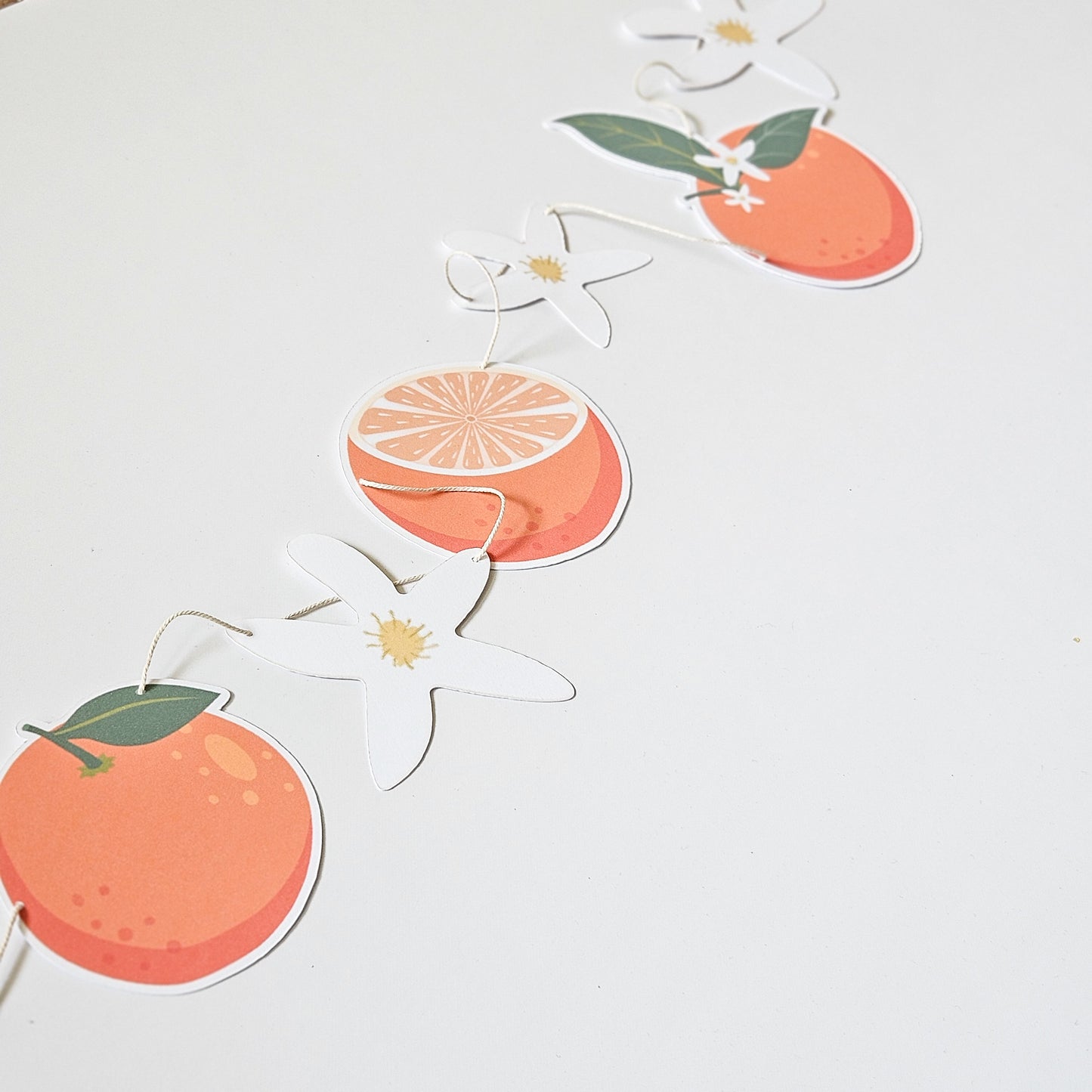 Decorative garland / Clementine