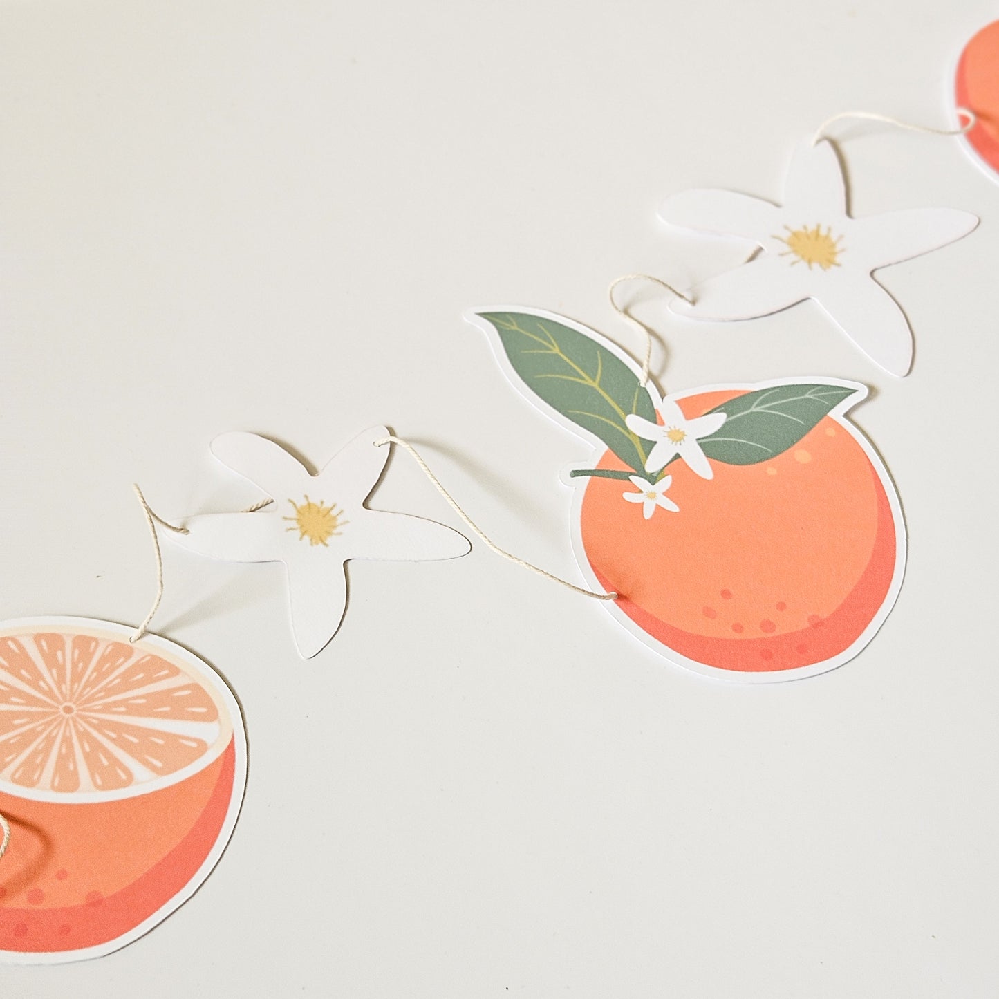 Decorative garland / Clementine