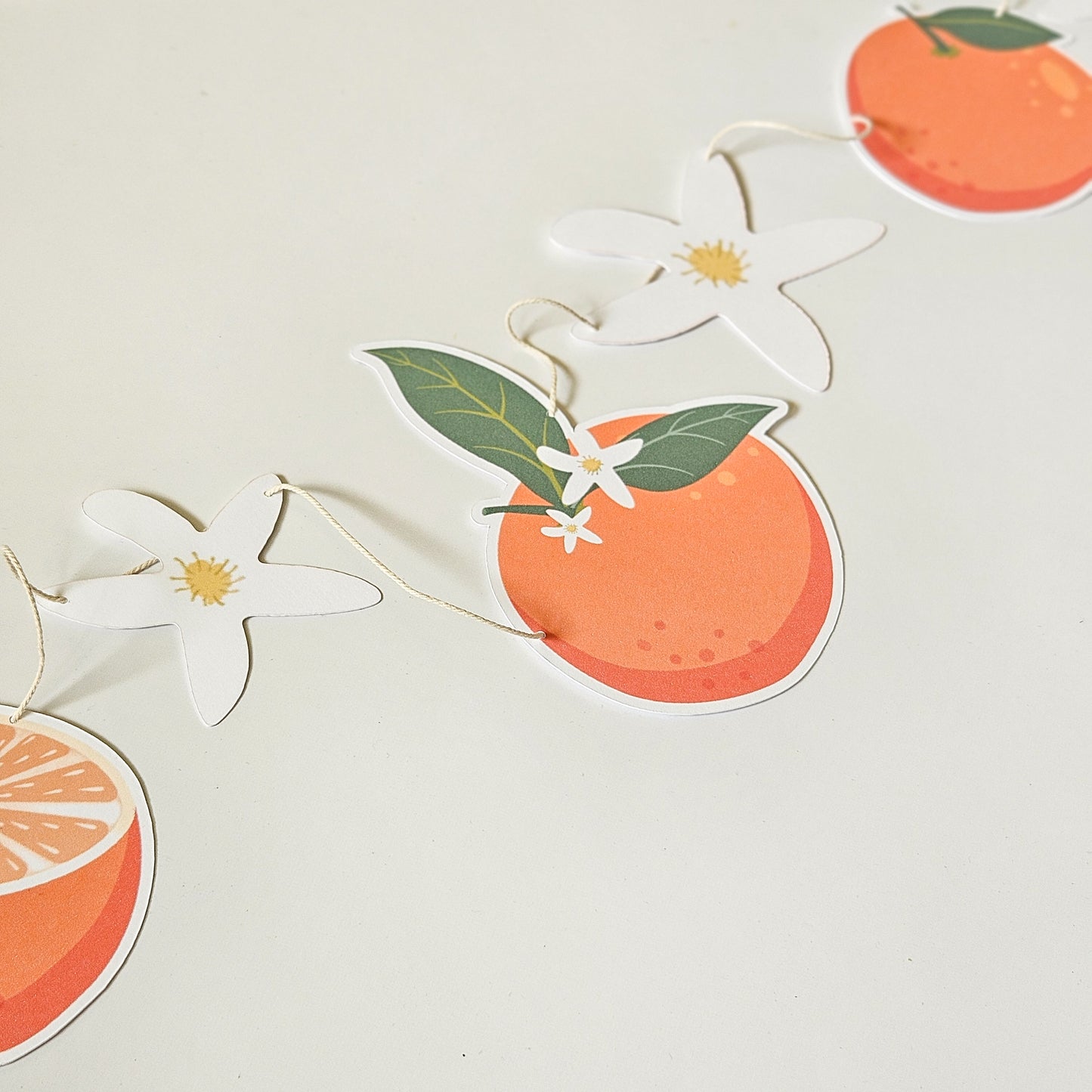 Decorative garland / Clementine