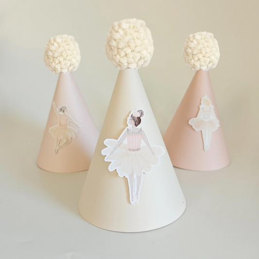 Party Hat Set with Patterns / Ballerina