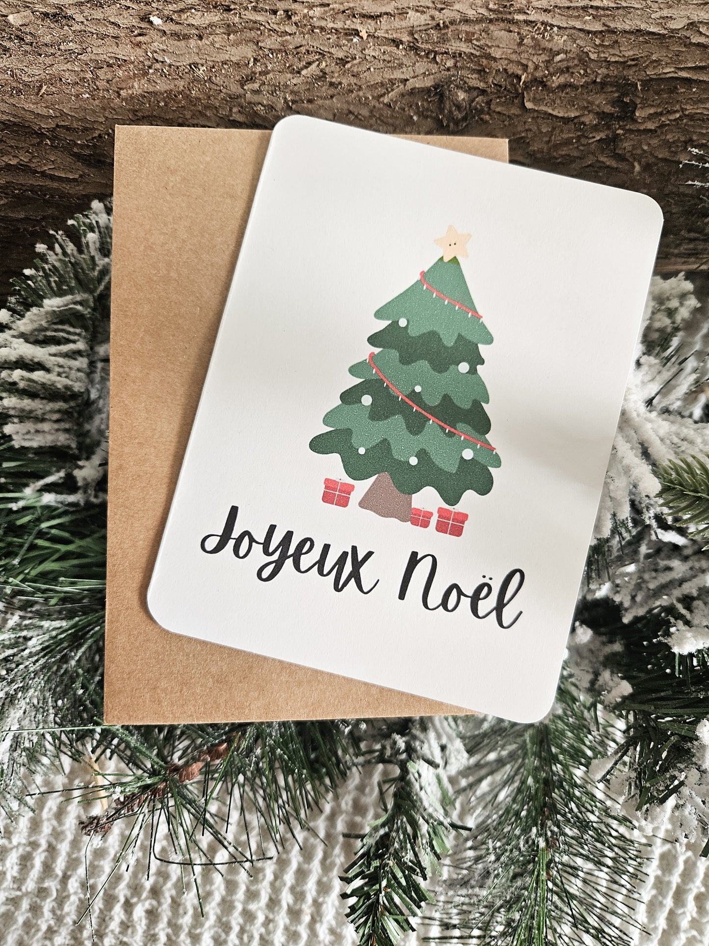 Carte de Noël / Classique SAPIN