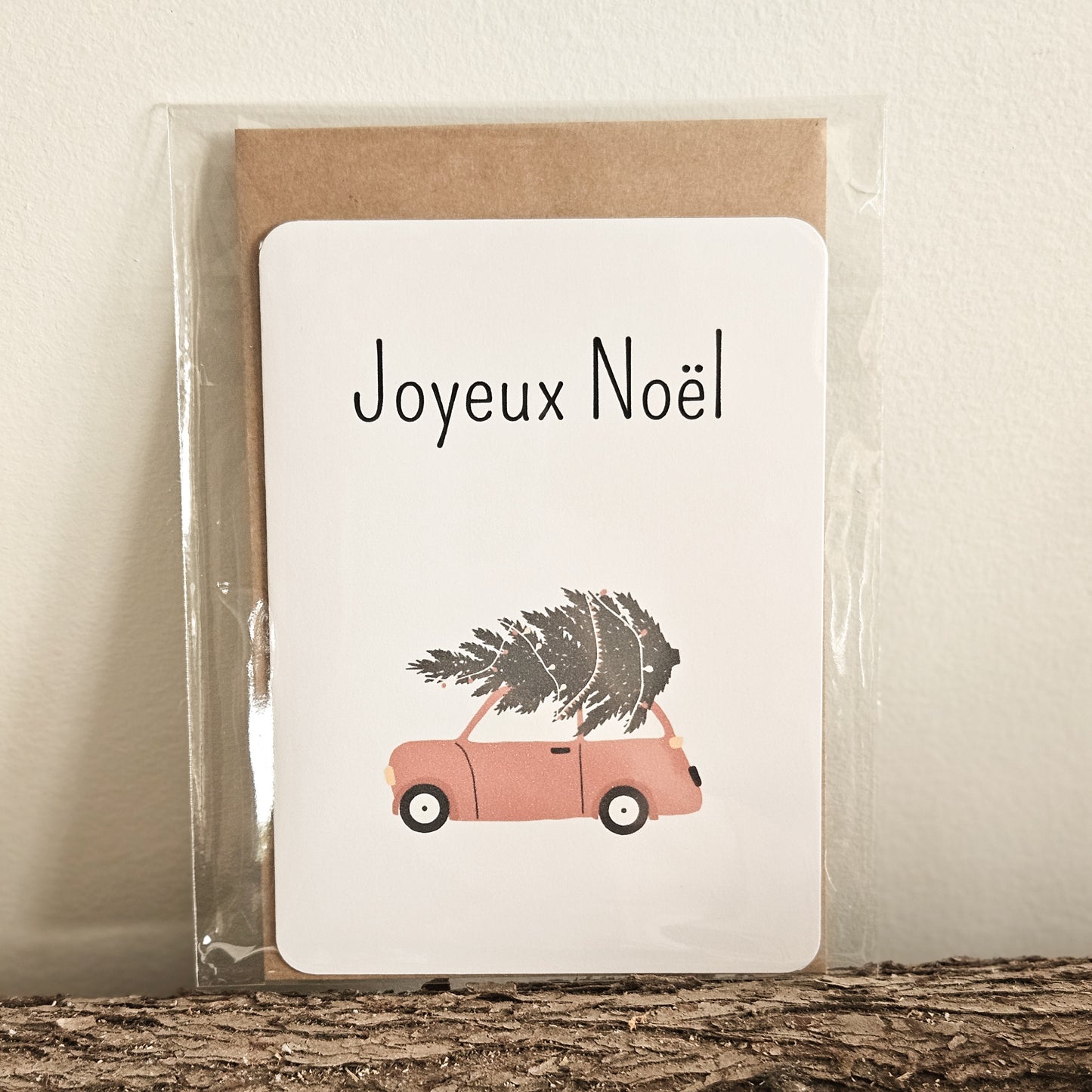 Carte de Noël /  ÉLÉGANCE VOITURE