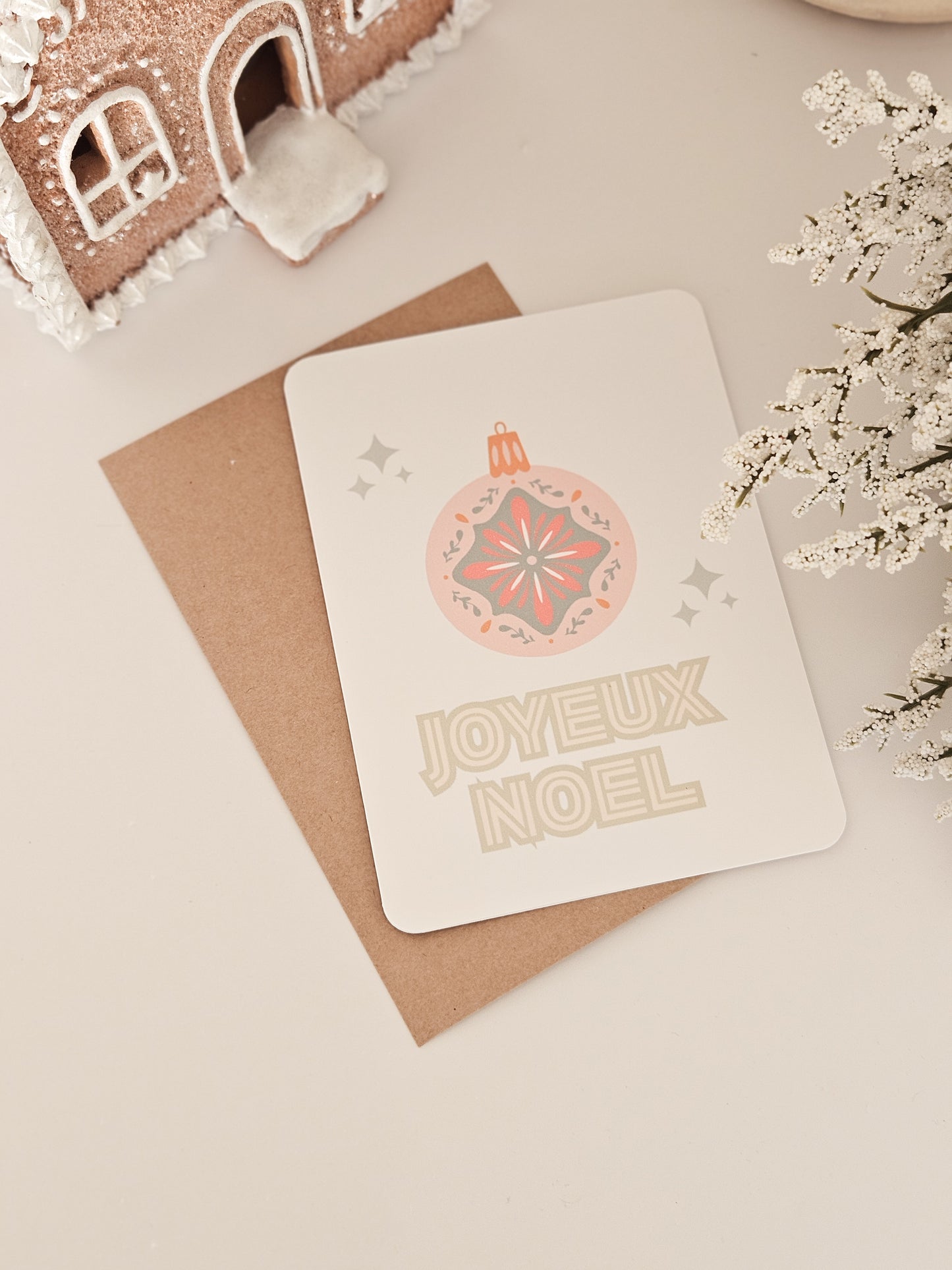 Carte de Noël / Funcky BOULE