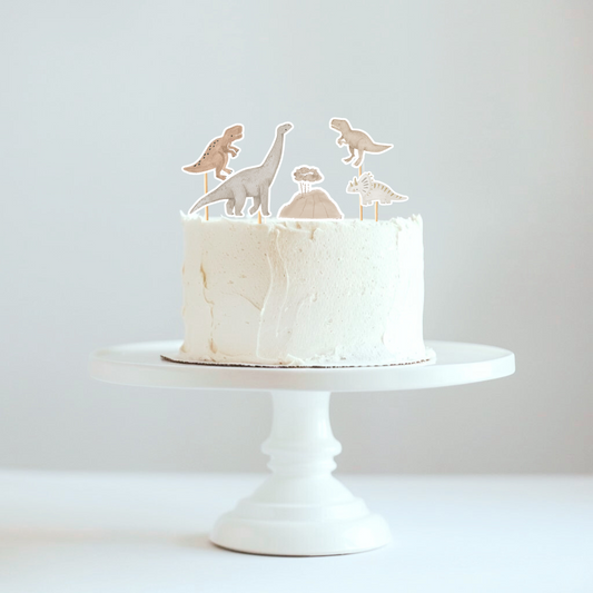 Ensemble de toppers à gâteau / Dinosaure
