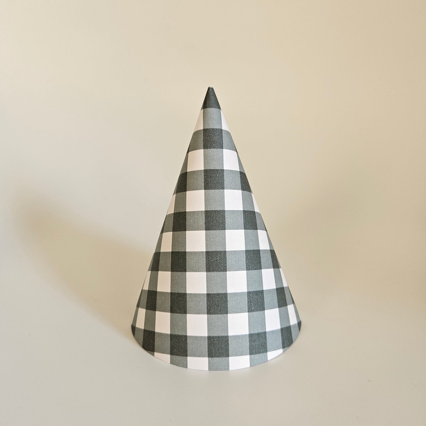 Ensemble de chapeaux / Gingham vert forêt