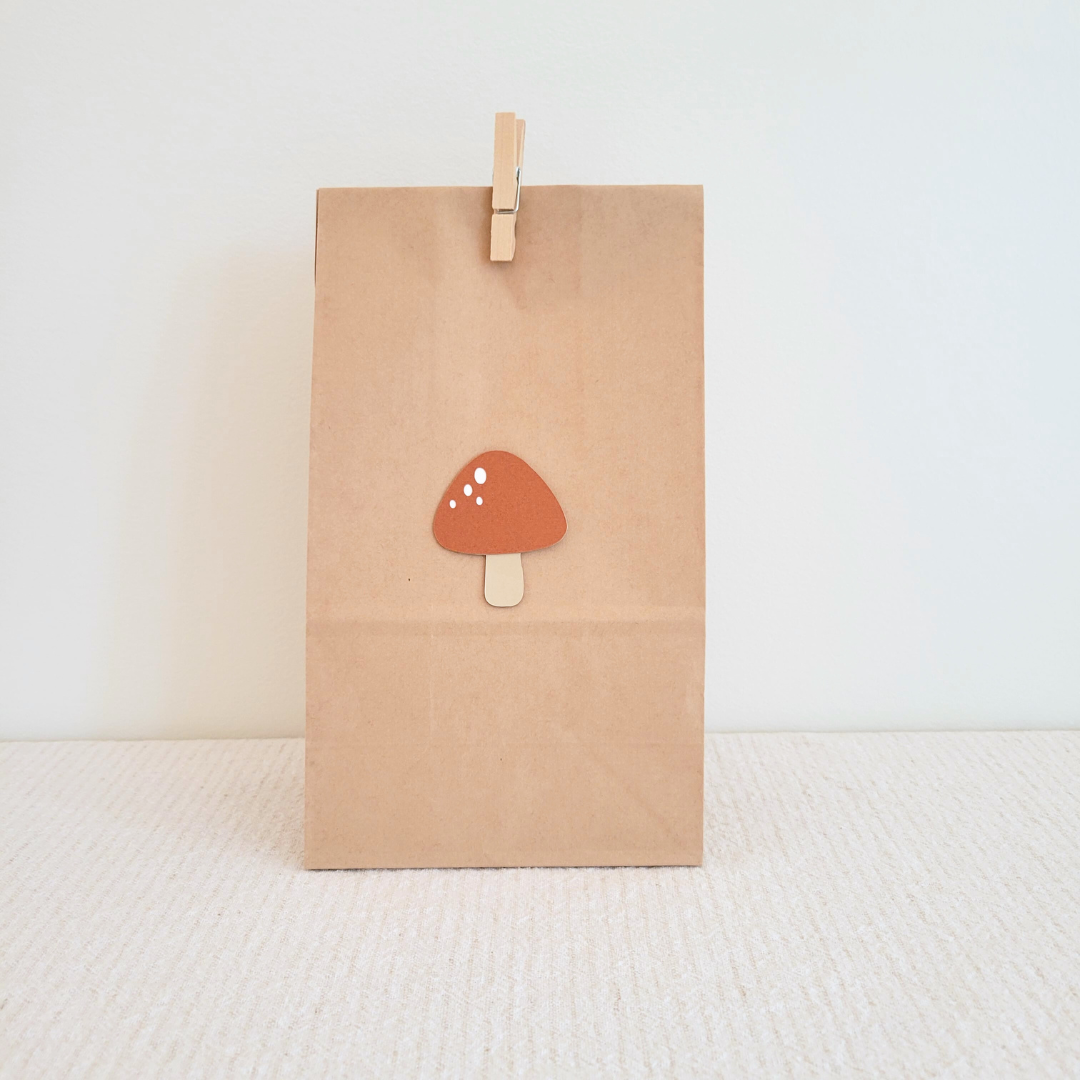 Kraft/Mushroom surprise bag