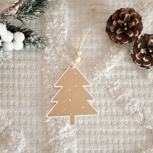 Christmas tree ornament/ Kraft