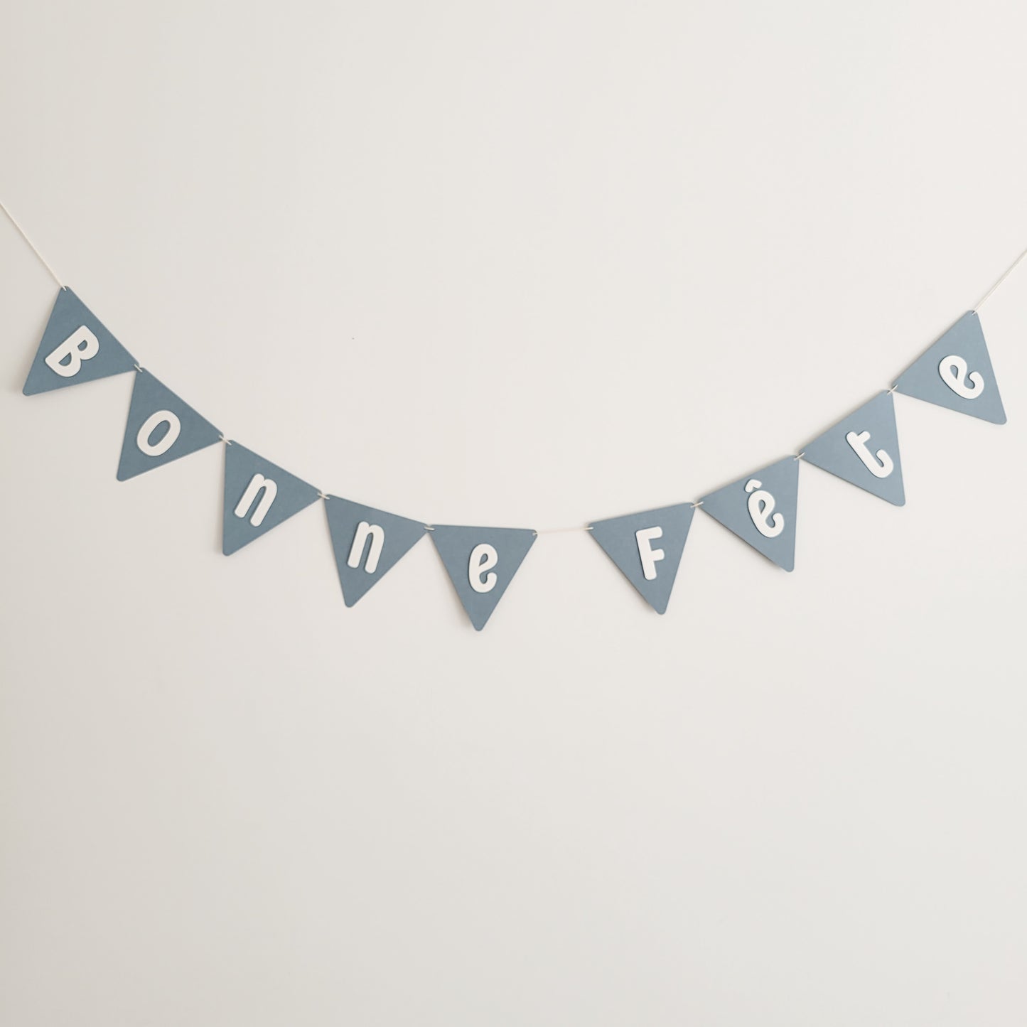 Banderole Bonne Fête / Bleu Marin
