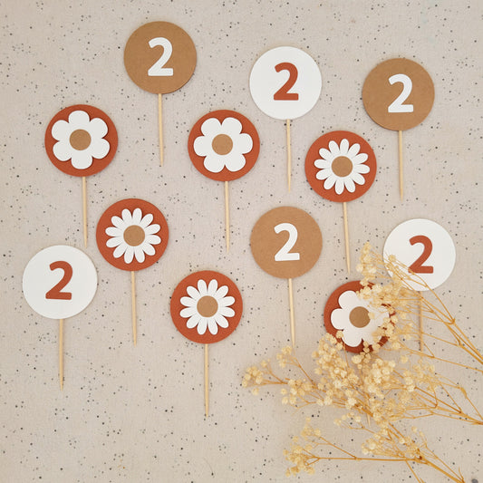 Toppers à Cupcake / Daisy