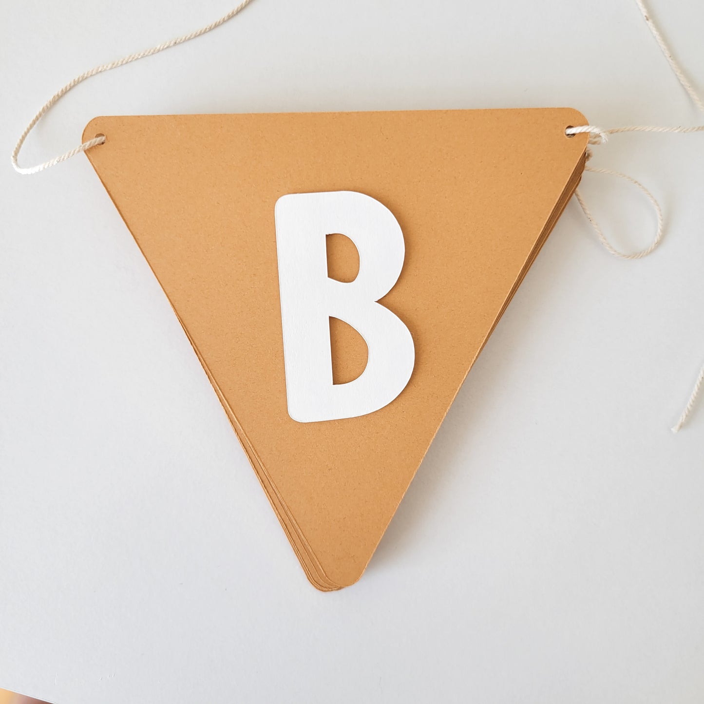 Happy Holiday Banner / Burnt Orange